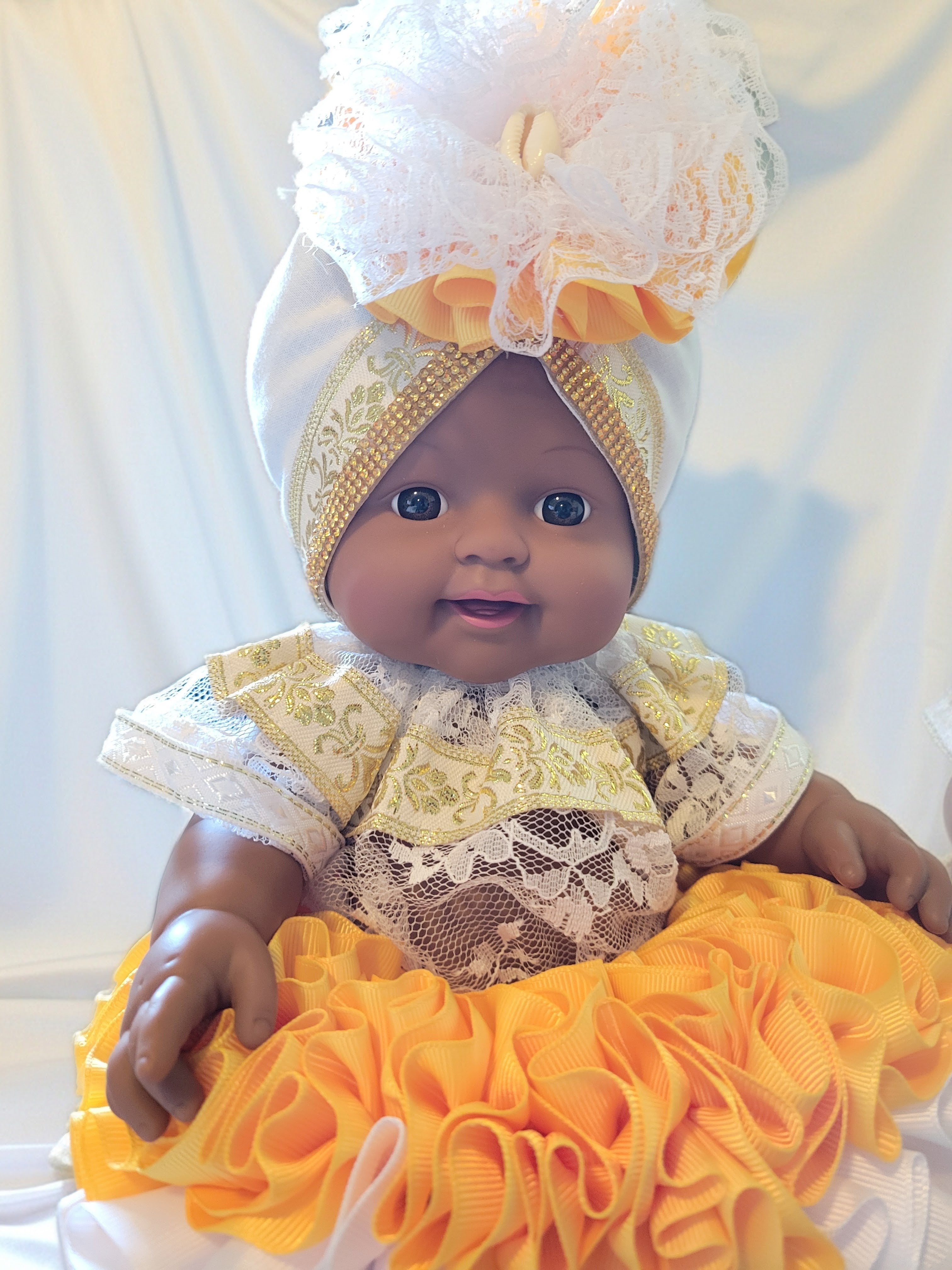11 inch Oshun Inspired Doll