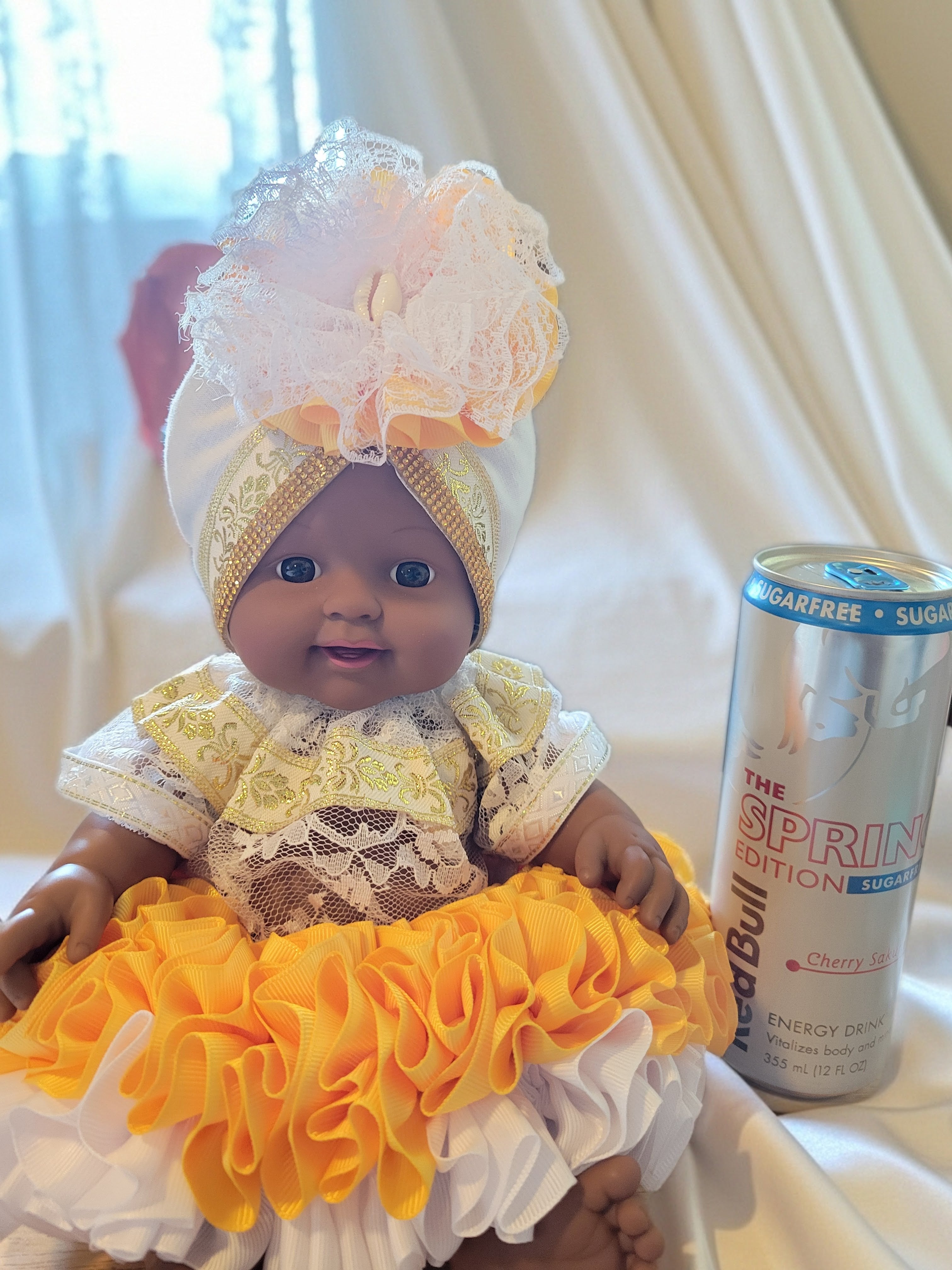 11 inch Oshun Inspired Doll