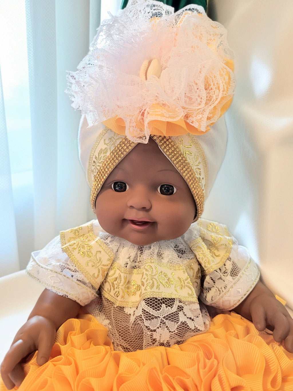 11 inch Oshun Inspired Doll